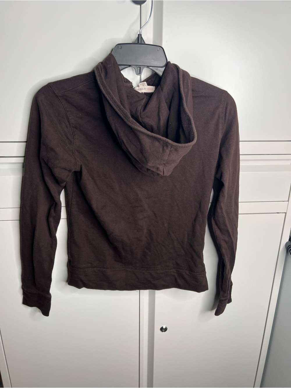 ☀️ Brown Zip-Up Hooded Sweatshirt - Picture 2 of 3